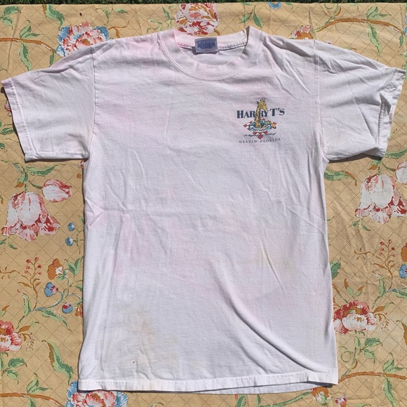 Harry T’s Boathouse Yacht Club Destin Florida Vintage Animal Ball Graphic Tee 🦒 - Picture 11 of 15